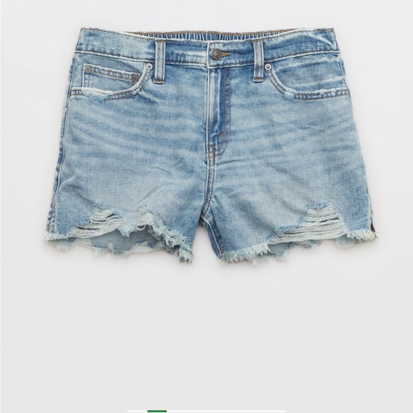 Aerie daydream slouchy distressed denim cut of shortS NO OFFERS. FINAL PRICE - Picture 4 of 9
